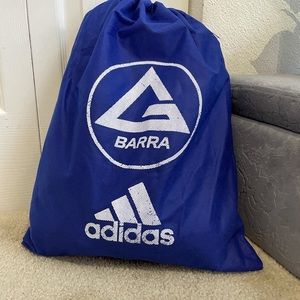 New Blue Gracie Barra Adidas Gi with Tag